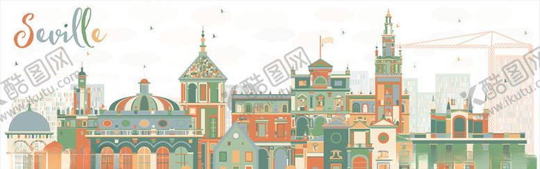 编号：59746810142142043284【酷图网】源文件下载-卡通城市