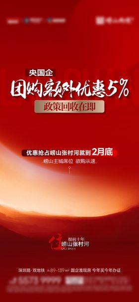 政策折扣回收海报