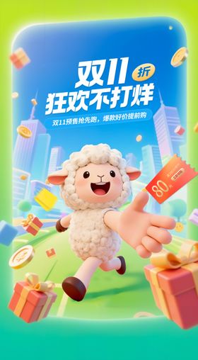 羊年促销海报