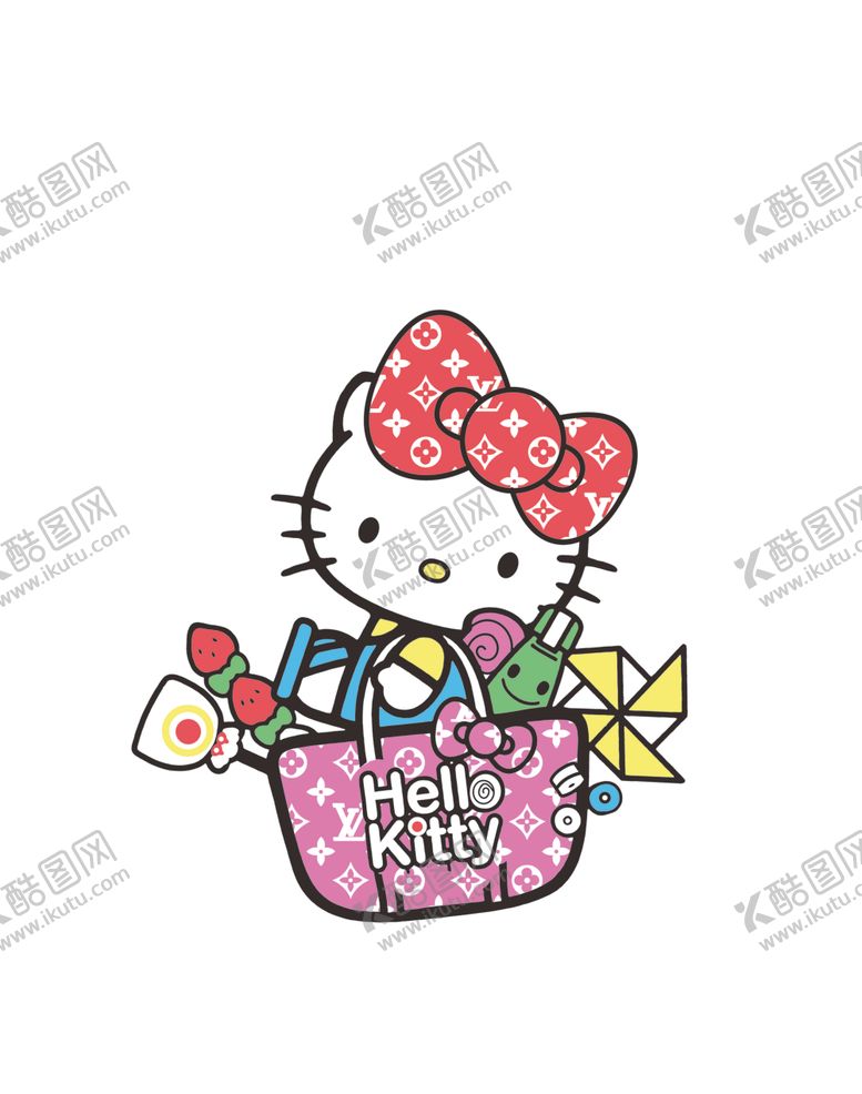 编号：60517607041500274522【酷图网】源文件下载-HELLOKTTY裁片