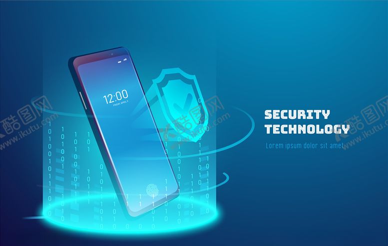 编号：95289109210816588582【酷图网】源文件下载-手机信息安全