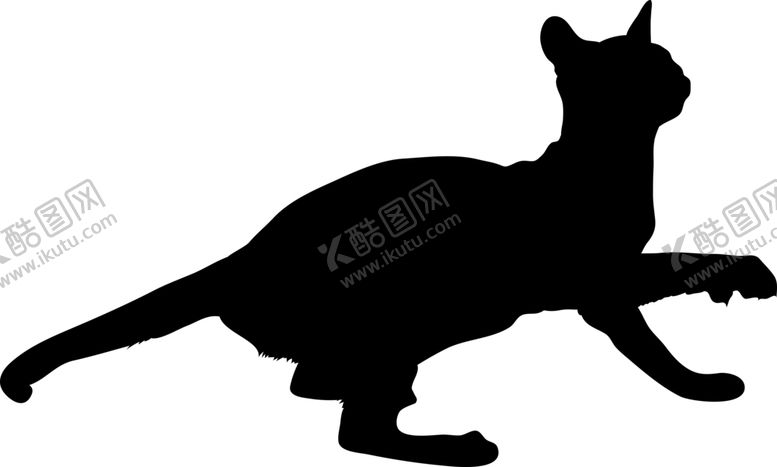 编号：51329404281829394854【酷图网】源文件下载-动物剪影