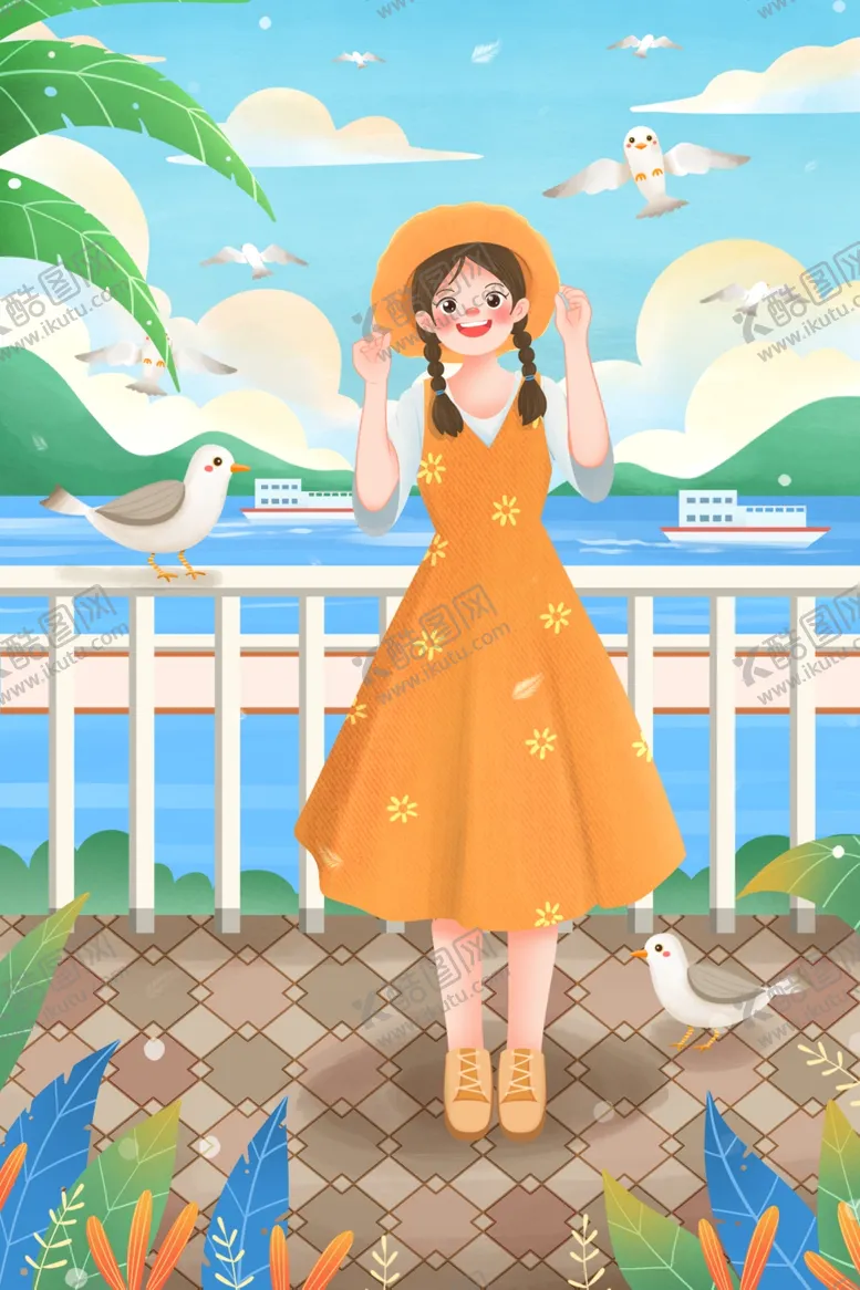 编号：27766101261136022114【酷图网】源文件下载-立夏插画