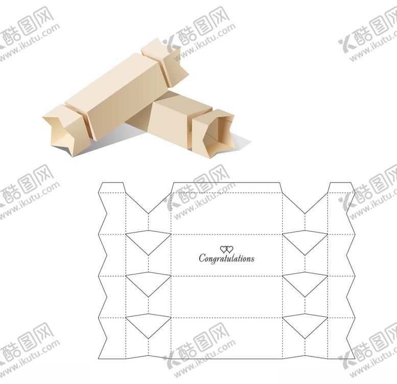 编号：22778009110800161015【酷图网】源文件下载-包装展开图