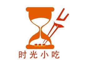 时光小吃logo