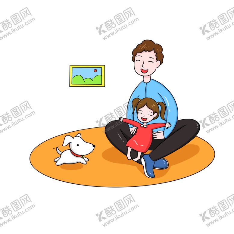 编号：71866206271353244818【酷图网】源文件下载-父亲节插画
