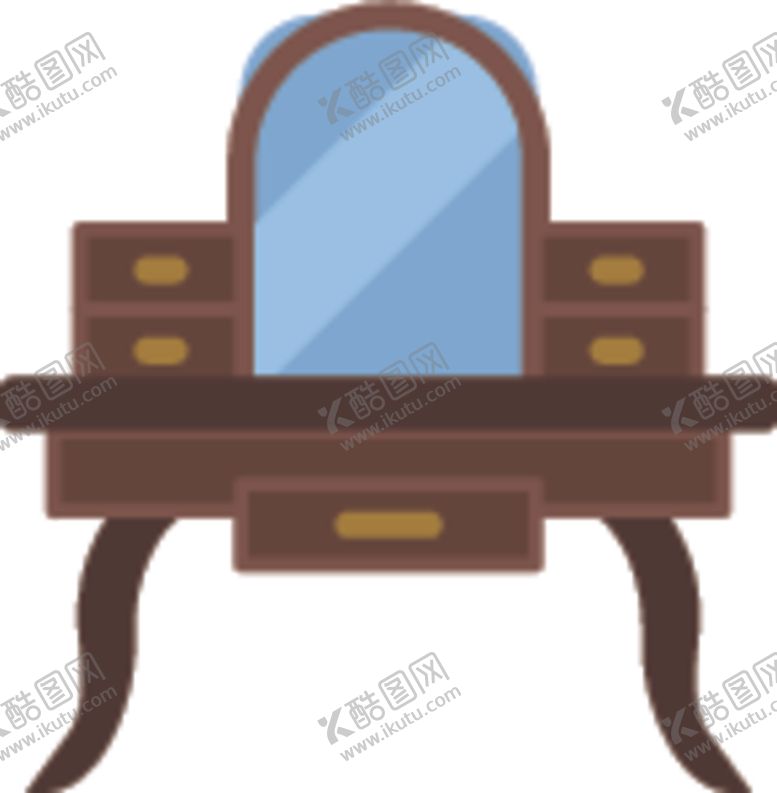 编号：10494606302125048100【酷图网】源文件下载-梳妆镜