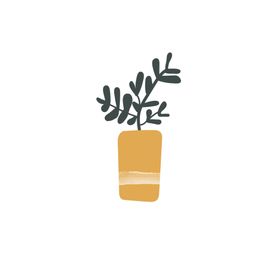 植物图标图形装饰海报素材