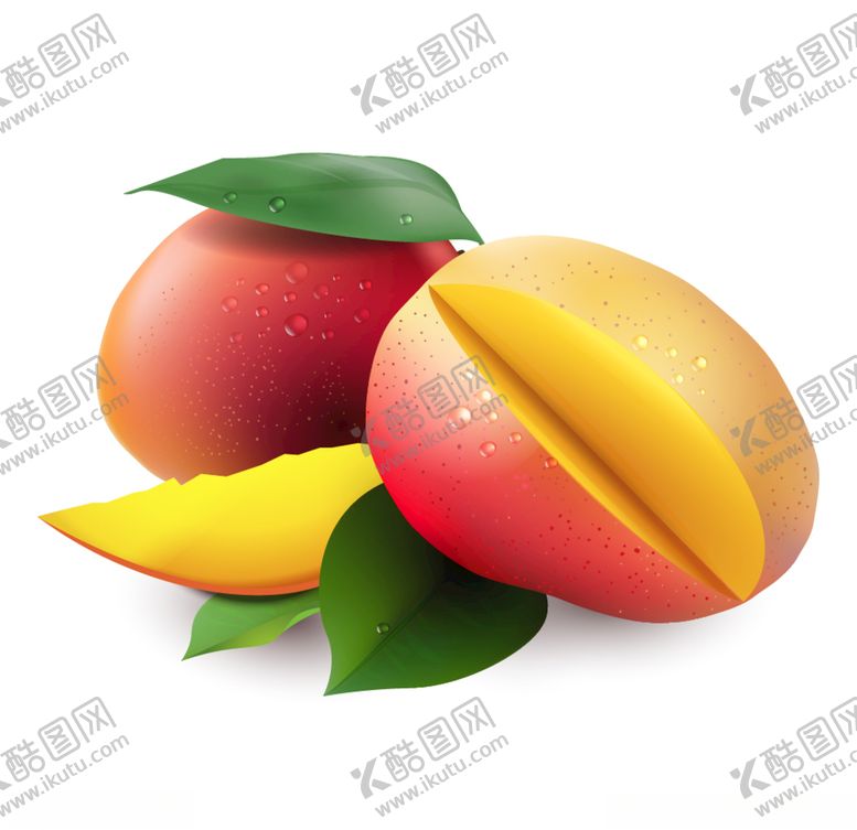 编号：71854209190751268331【酷图网】源文件下载-芒果水果蔬菜