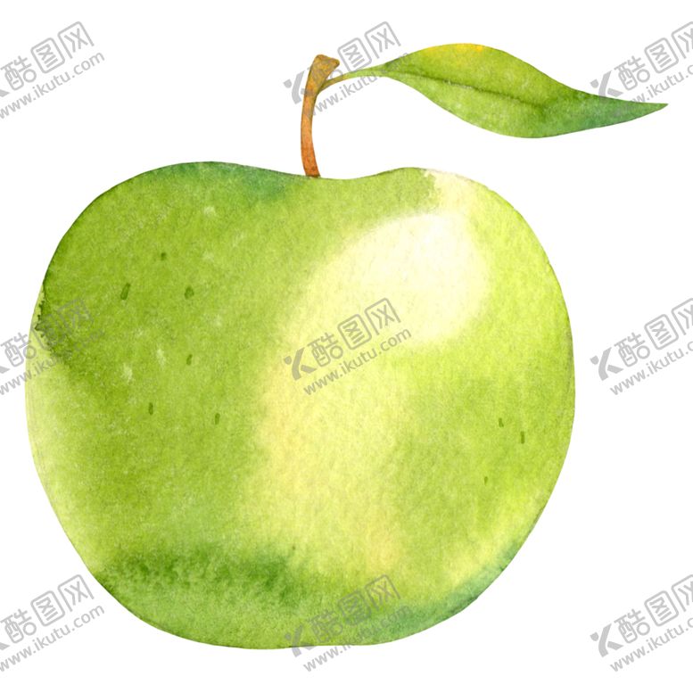 编号：58405110310815551651【酷图网】源文件下载-水彩创意插画水果