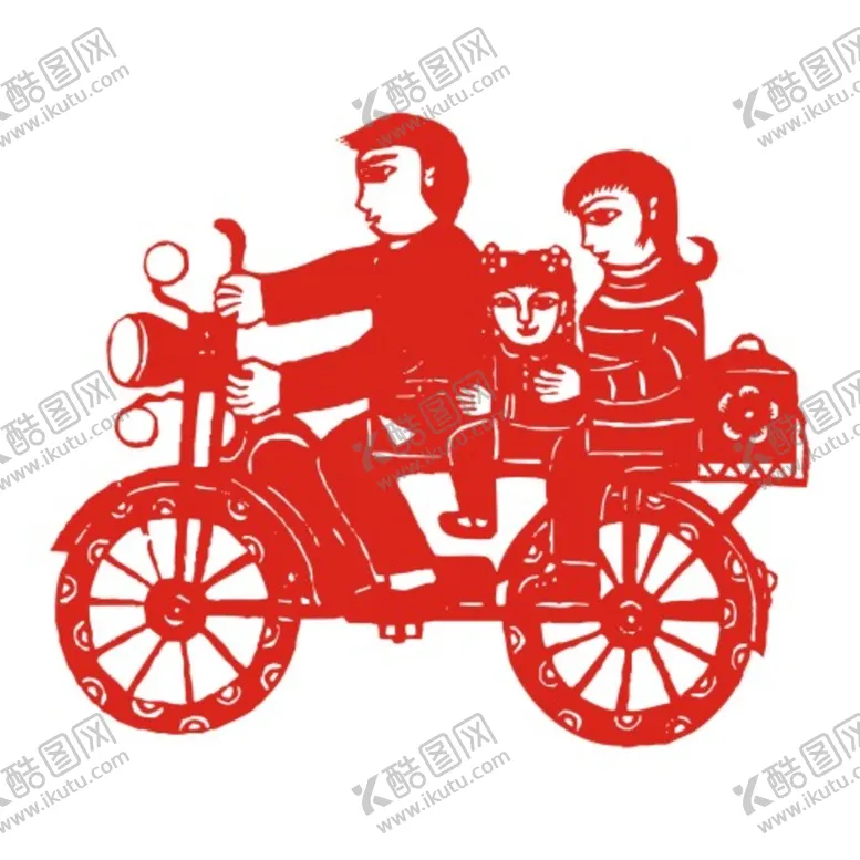 编号：67920702160040409376【酷图网】源文件下载-家庭摩托 