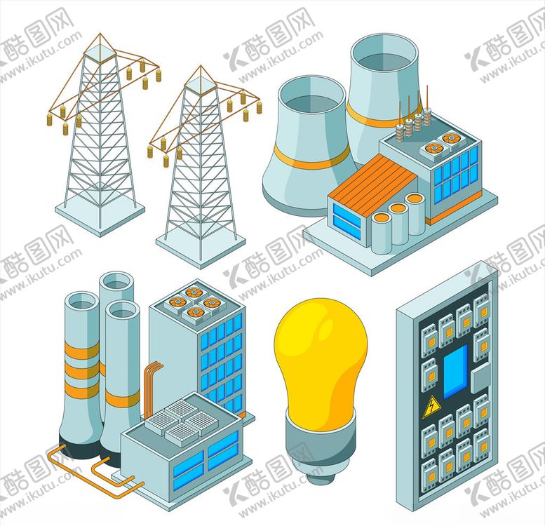 编号：73897207041333234733【酷图网】源文件下载-工业插画