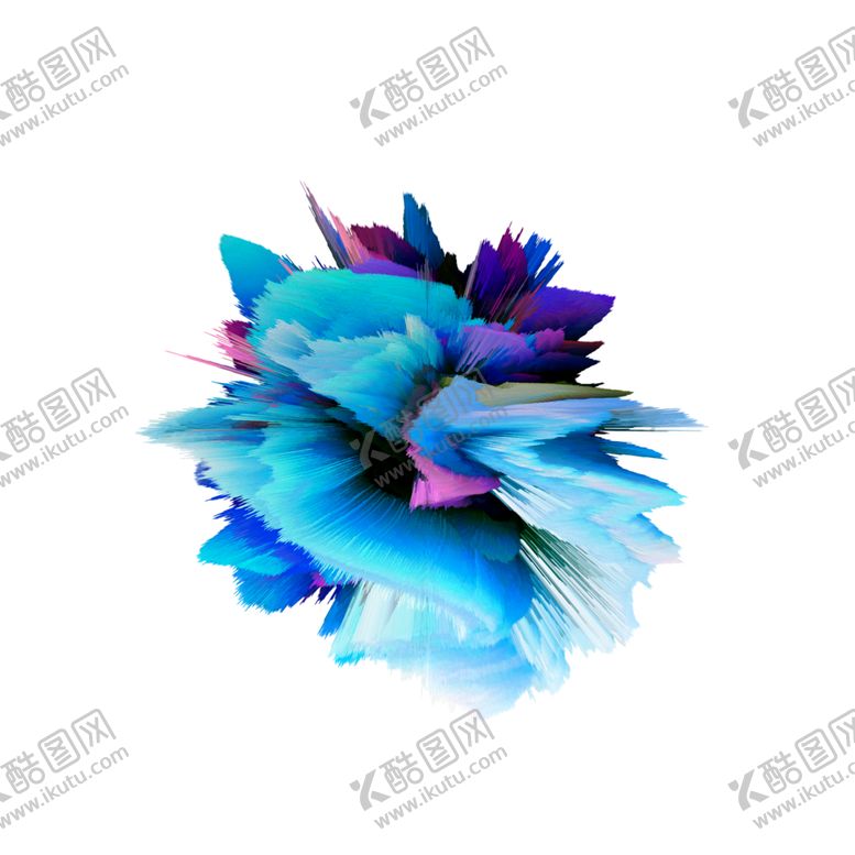 编号：40291710010522312646【酷图网】源文件下载-炫彩爆炸喷溅特效