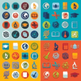 多彩图标集合创意元素满满