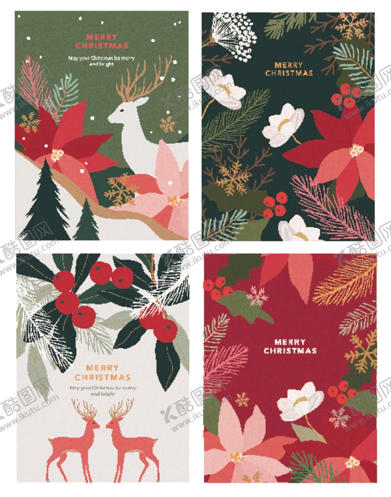 编号：78026711020637391046【酷图网】源文件下载-鹿元素插图