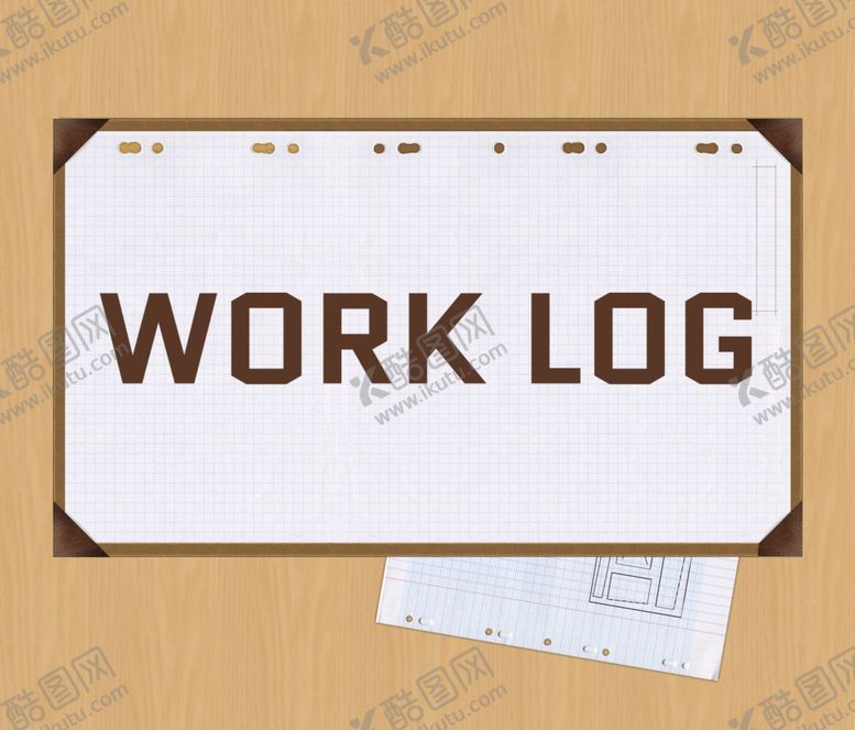 编号：33631009201718525471【酷图网】源文件下载-工作日志背景板书桌