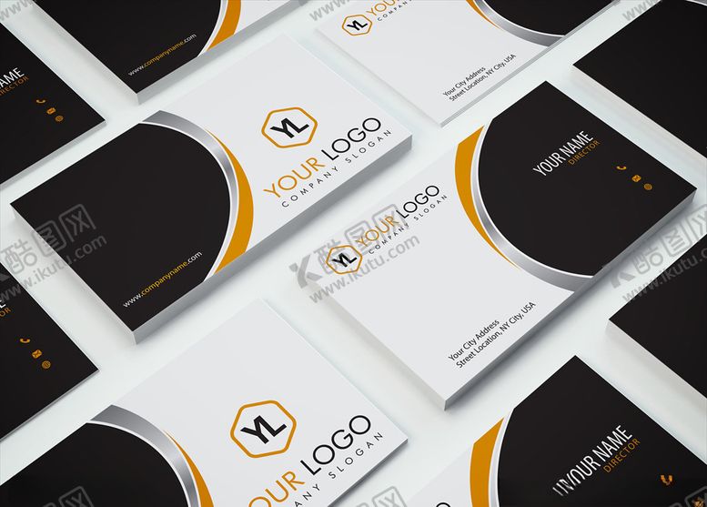 编号：73089010022133536800【酷图网】源文件下载-矢量名片模板