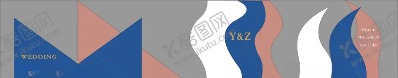编号：47324803140827555410【酷图网】源文件下载-藏蓝色土黄色婚礼背景