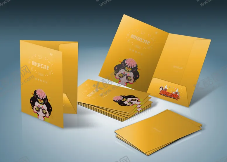 编号：60820805171848133451【酷图网】源文件下载-折页展示样机