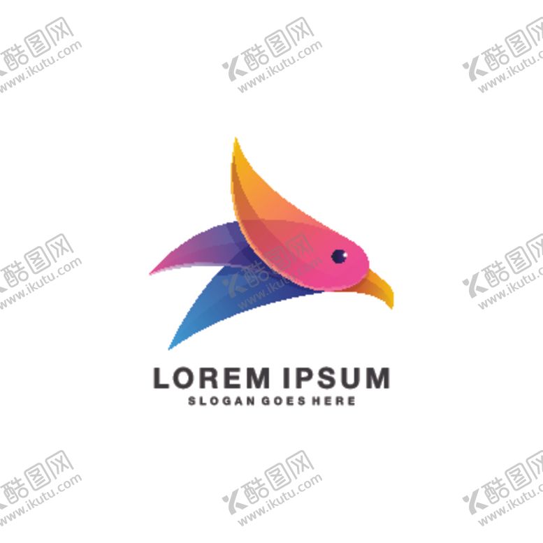 编号：84527407131325502498【酷图网】源文件下载-禽类LOGO标志