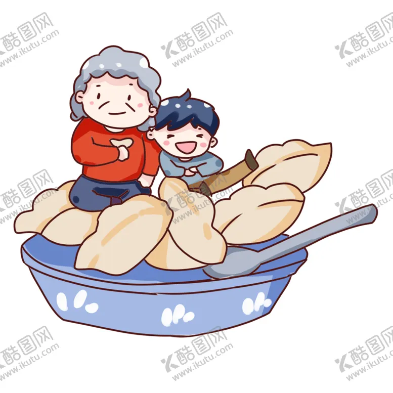 编号：78783804282052527627【酷图网】源文件下载-手绘饺子素材