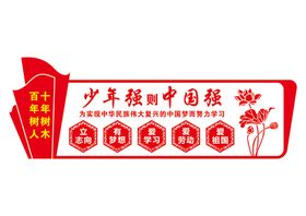 校园文化墙读书创教育图书馆