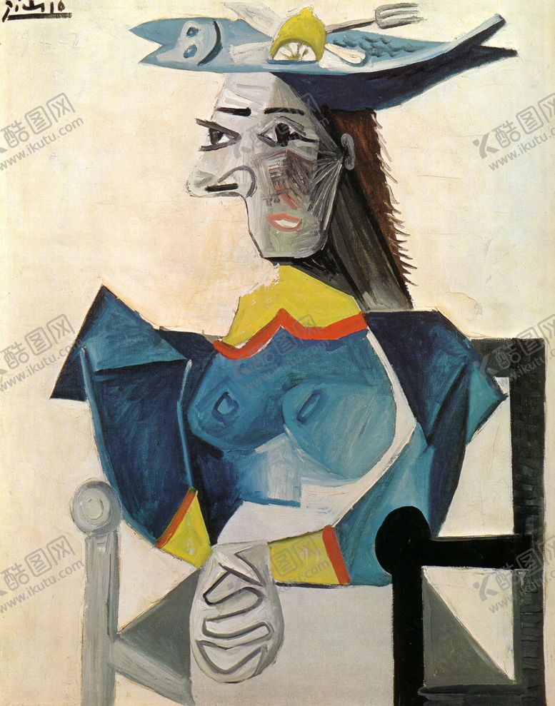 编号：52683709172102117255【酷图网】源文件下载-毕加索抽象绘画作品