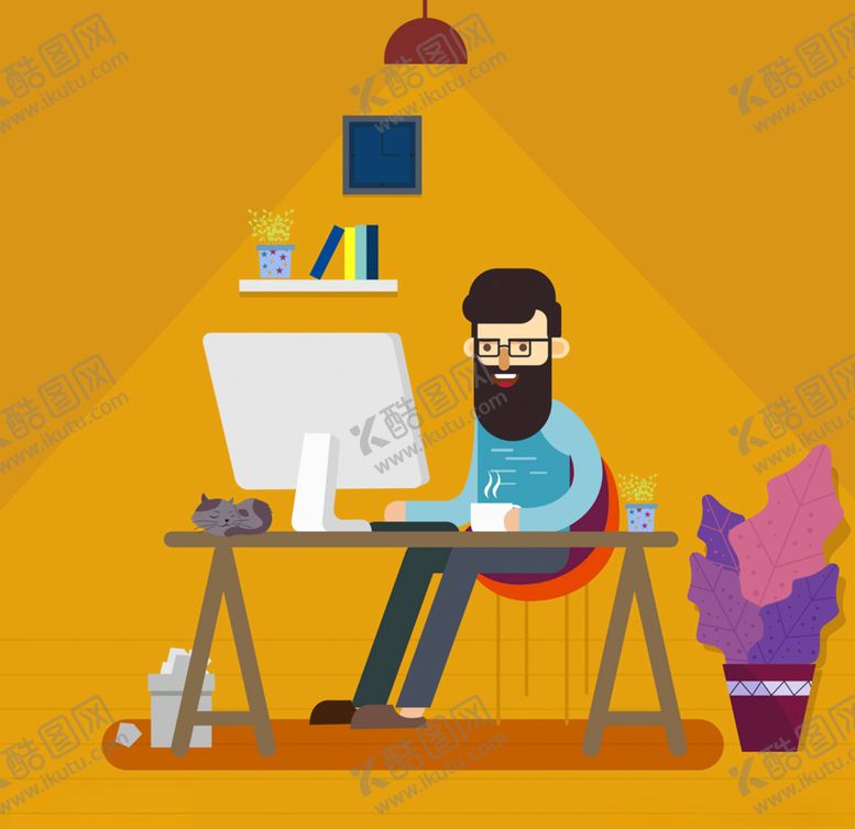 编号：55309409290948468403【酷图网】源文件下载-工作人员男子