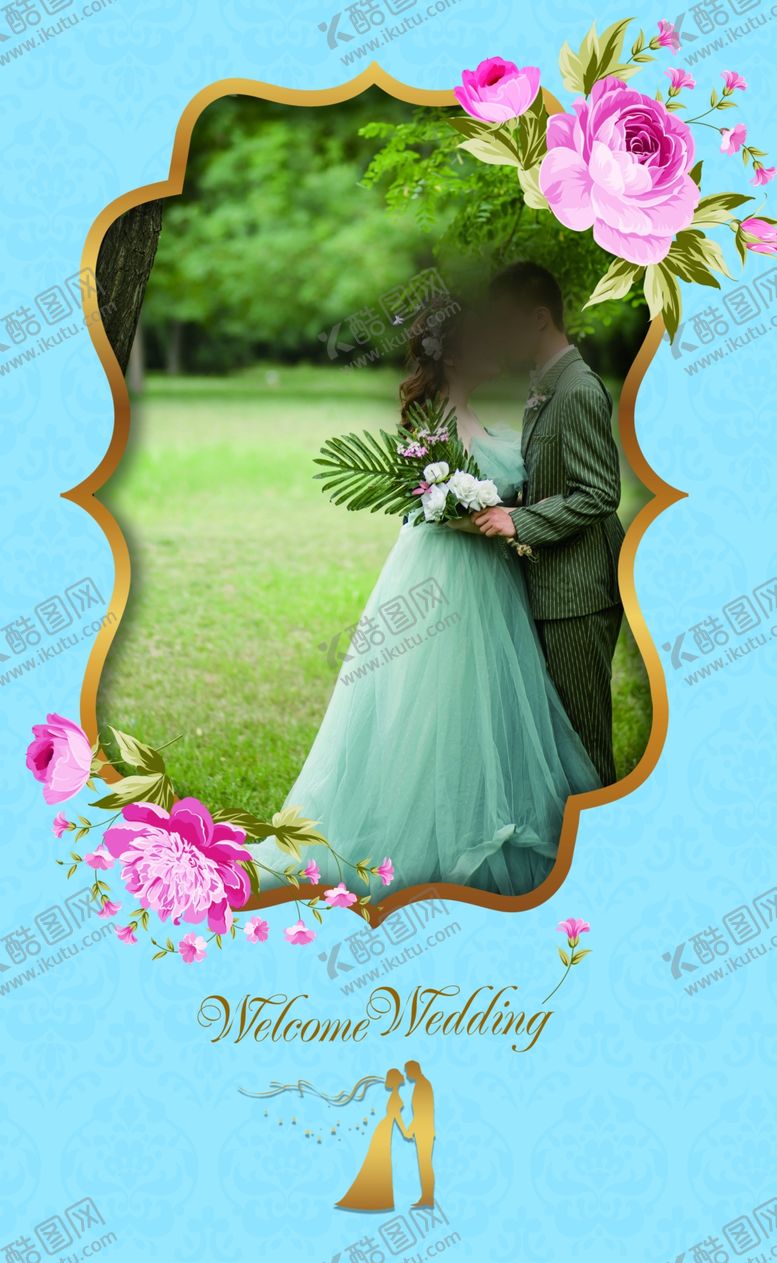 编号：94501507041256088125【酷图网】源文件下载-婚礼侧背景