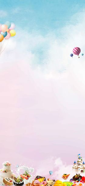 水果活动背景板