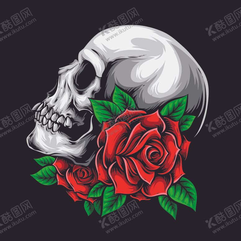 编号：39991409291420193324【酷图网】源文件下载-骷髅创意主题