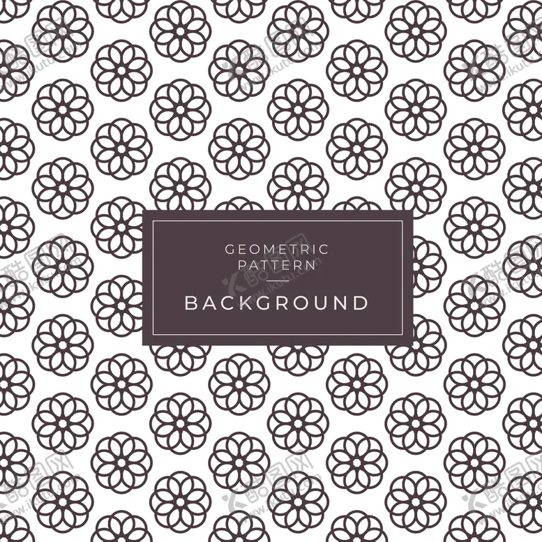 编号：46709210050943269269【酷图网】源文件下载-黑白简约花纹