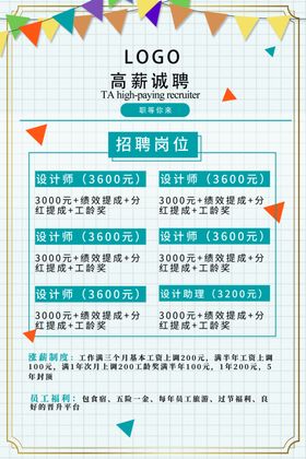 招聘海报