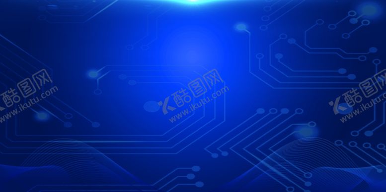 编号：81912304062119159335【酷图网】源文件下载-蓝色科技背景