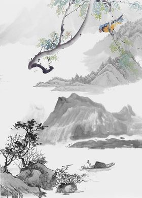 水墨装饰画