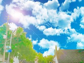 屋檐屋角建筑海报合成素材