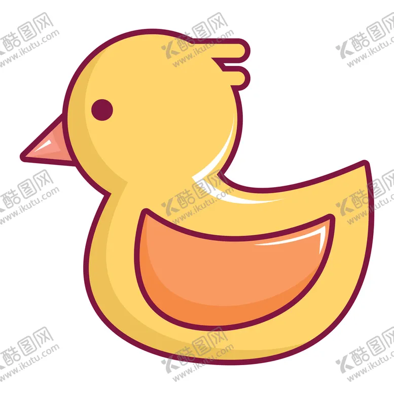 编号：85473209272355307345【酷图网】源文件下载-卡通小鸭子