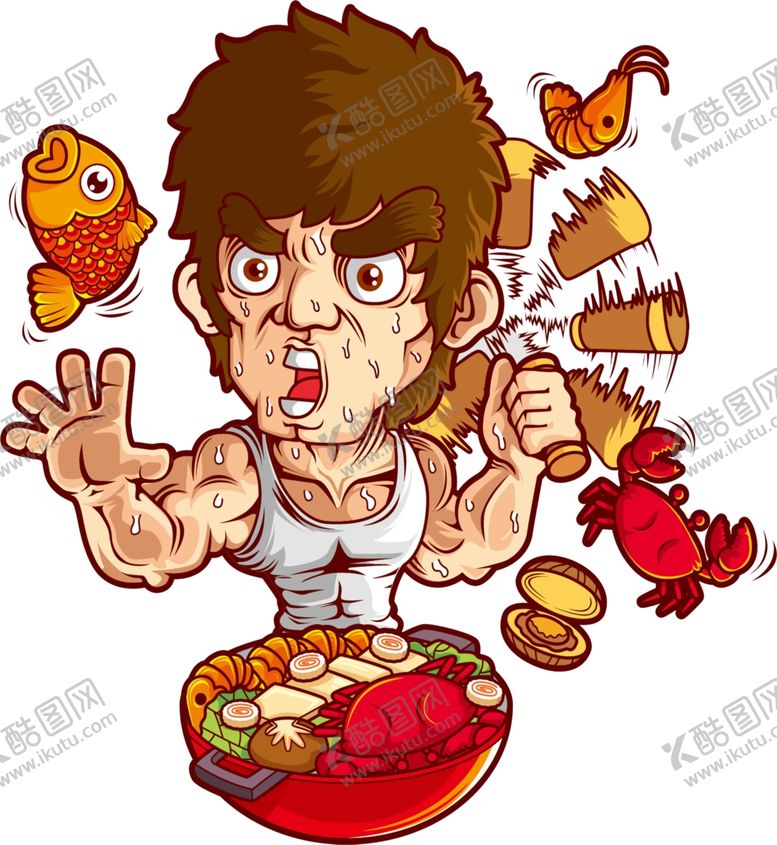 编号：78027707031427293142【酷图网】源文件下载-漫画人物插画合层
