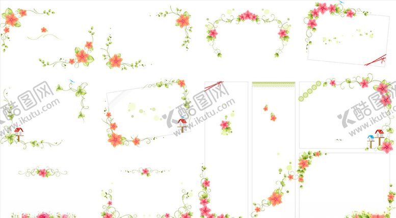 编号：97038910120637045047【酷图网】源文件下载-手绘花边