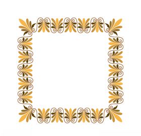 花纹边框