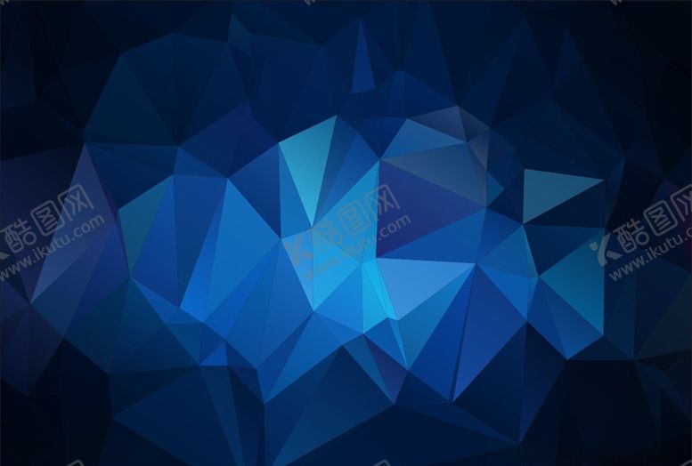 编号：85313010300748134071【酷图网】源文件下载-黑蓝几何背景菱形背景