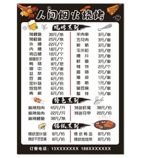 编号：25147009241623515976【酷图网】源文件下载-美食 菜单