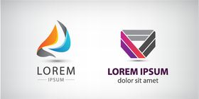 logo标志图形ican