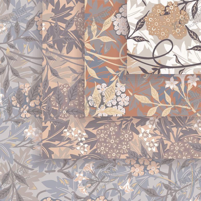 编号：26660410030720424605【酷图网】源文件下载-植物花朵背景底纹