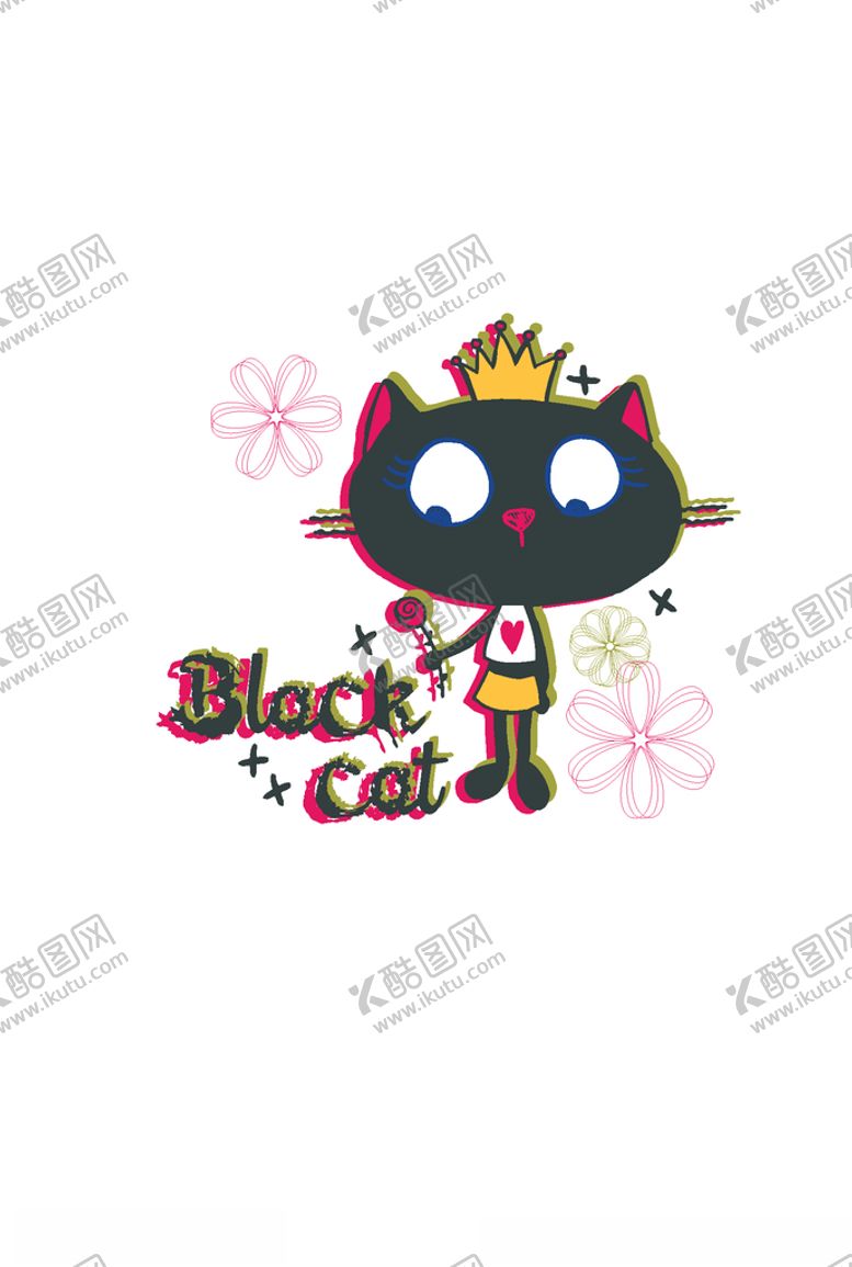 编号：93147810281415441840【酷图网】源文件下载-动物组合印花