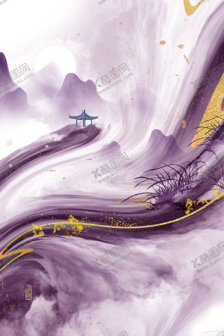 编号：67450001250640394157【酷图网】源文件下载-古典山水素材