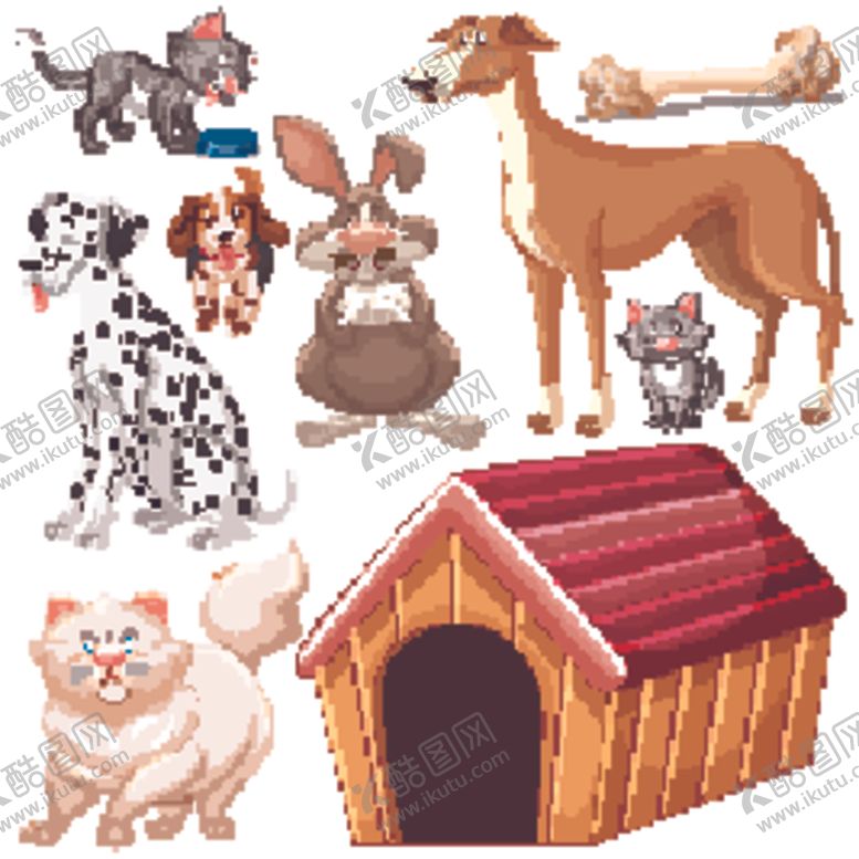 编号：46047909231250163446【酷图网】源文件下载-卡通动物