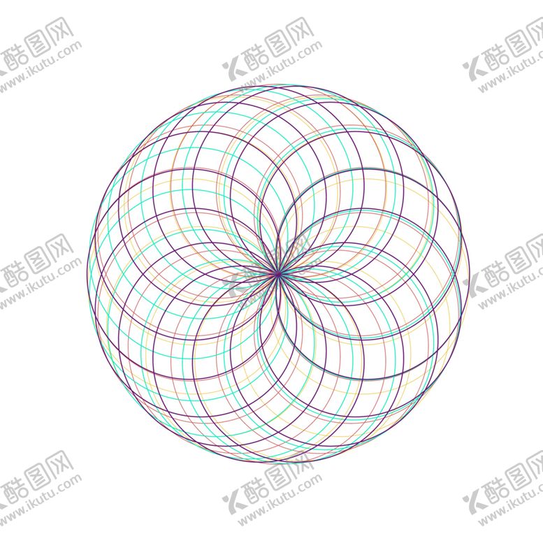 编号：22527006241635292582【酷图网】源文件下载-圆环底纹