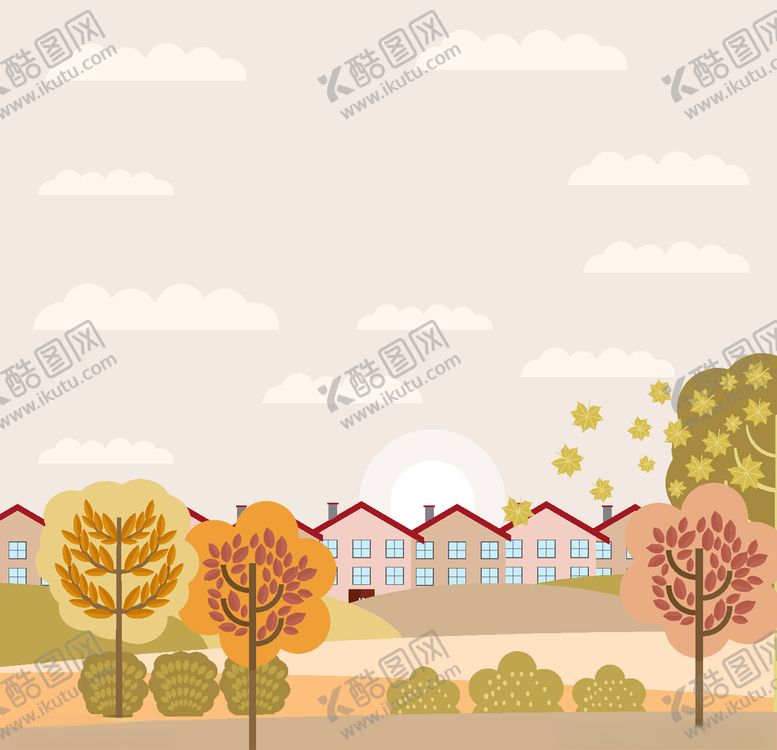 编号：56919604132338404530【酷图网】源文件下载-风景插画