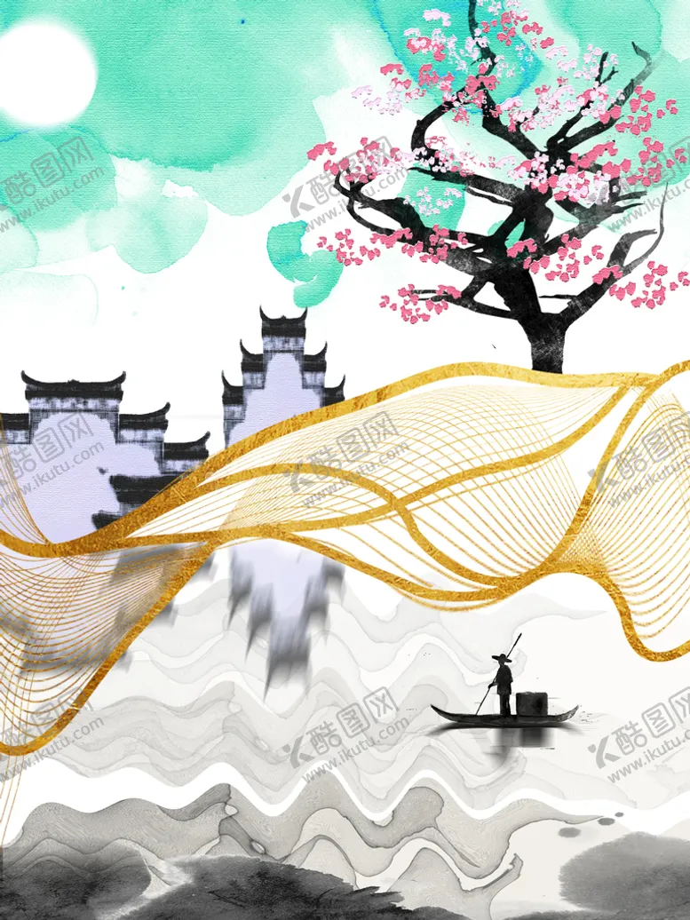 编号：80047511011508124152【酷图网】源文件下载-玄关画